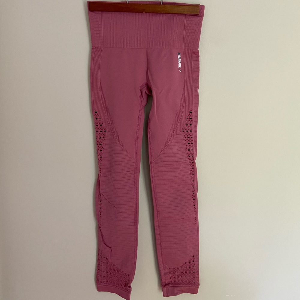 Gymshark Energy+ Seamless Leggings - Dusty Pink